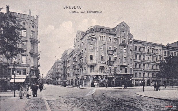 breslau belle epoque - widok na Hotel Europejski