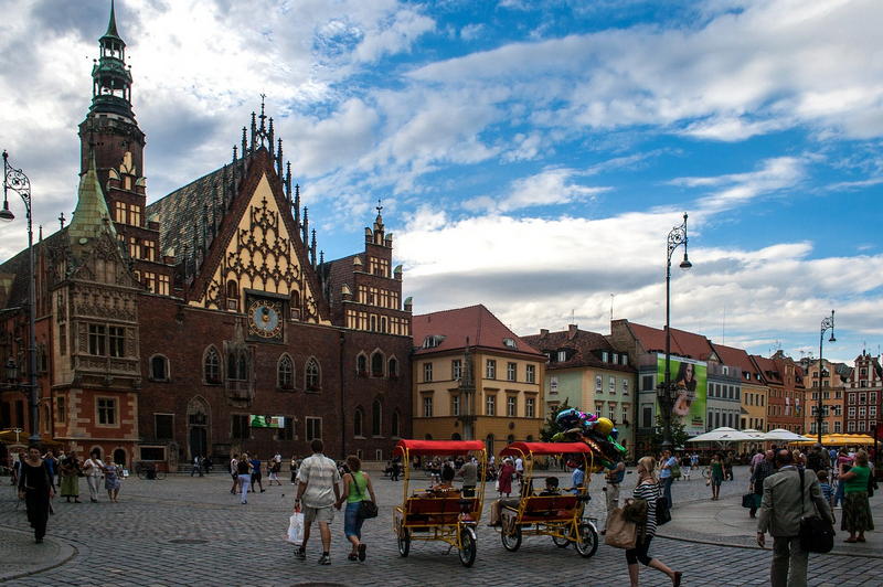 Rynek we Wrocławiu 